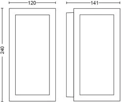 Philips Hue Impress Muurlamp - Wit En Gekleurd Licht - Zwart - Smal -Philips Hue Winkel 1200x1010 1