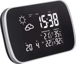 Alecto WS-1650 Weerstation - Draadloze Buitensensor En Geanimeerde Weersvoorspelling - Zwart 23 Alecto WS-1650 Weerstation - Draadloze Buitensensor En Geanimeerde Weersvoorspelling - Zwart -Philips Hue Winkel 1200x1011 6