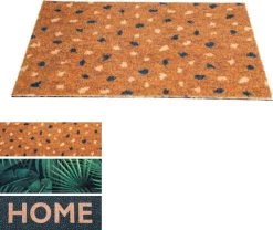 Antislip Deurmat Binnen Studio M - OPTIBRUSH - Droogloopmat Binnen - 55X80 Cm - Oranje Met Stippels - Optimale Buitenmat/Deurmat Buiten - Droogloopmat Buiten - Mat Voordeur - Inloopmat -Philips Hue Winkel 1200x1012 4