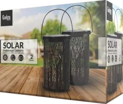 Gadgy Solar Tafellamp Boom Set Van 2 – Zwart/Goud – Metaal - Solar Tuinverlichting Op Zonneenergie – Led Buitenverlichting Met Dag/nacht Sensor - Tuinlantaarn - 20 X Ø12 Cm -Philips Hue Winkel 1200x1019 4