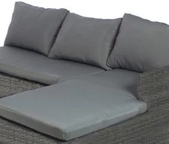 MaxxGarden Loungeset – Rattan Hoekset - 4 Persoons - Incl. Salontafel - Grijs -Philips Hue Winkel 1200x1020