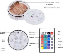 Draadloze Led Lampjes 2 Stuks Met Afstandsbediening- RGB- Dimbare Lampjes- Werkt Op Batterijen 15 Draadloze Led Lampjes 2 Stuks Met Afstandsbediening- RGB- Dimbare Lampjes- Werkt Op Batterijen -Philips Hue Winkel 1200x1023 3