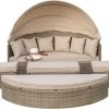 Merkloos Zonneeiland, Beige, Loveseat, Relax-eiland, Loungebed, Ligbed, Loungeset,"Riva" -Philips Hue Winkel 1200x1027