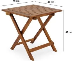 Merkloos EezyLife Houten Bijzettafel - 46x46x46cm - Acacia Hout - Tuintafel 20 Merkloos EezyLife Houten Bijzettafel - 46x46x46cm - Acacia Hout - Tuintafel -Philips Hue Winkel 1200x1028
