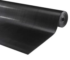 Rubber Loper / Rubbermat Op Rol Ribbel 3mm - Breedte 50 Cm - Per Strekkende Meter