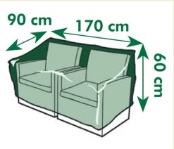 Nature - Tuinmeubelhoes - Beschermhoes Voor Loungebank - 2-zits - H60 X 170 X 90cm -Philips Hue Winkel 1200x1029 1