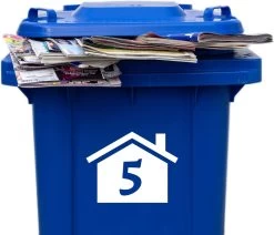 Goldengifts.nl - Container Sticker - 3 Delige Voordeelset - Huisnummer - 20 X 15,5 Cm - Wit - Kliko Sticker - Afvalcontainer - Kliko Sticker Voordeelset - Klikostickers - Huisnummer Sticker - Huisnummers - Weerbestendige Stickers -Philips Hue Winkel 1200x1029 7