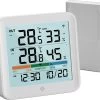 YUCONN Weerstation Hygrometer - Luchtvochtigheidsmeter - Binnen En Buiten - Draadloos Met Buitensensor - Digitaal - Wit -Philips Hue Winkel 1200x1030 4