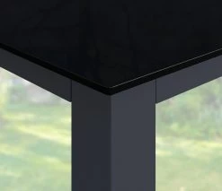 Casaria – Tuintafel – Aluminium – 90x90x75cm –Antraciet -Philips Hue Winkel 1200x1034