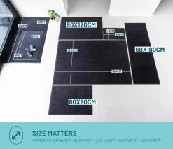 Virusreducerende Deurmat Studio M - HYGIENE PRO - Droogloopmat Binnen - 90X150 Cm - Zwart - Verschillende Afmetingen -Philips Hue Winkel 1200x1035 7