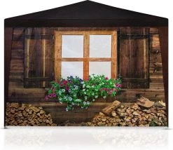 Casaria Apres-Ski Hut Party Tent - 18m² - 3x6m Met 6 Zijpanelen -Philips Hue Winkel 1200x1038 1