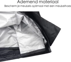 Merkloos Beschermhoes Voor Tuinmeubelen - 250x250x90cm - Zwart 14 Merkloos Beschermhoes Voor Tuinmeubelen - 250x250x90cm - Zwart -Philips Hue Winkel 1200x1039