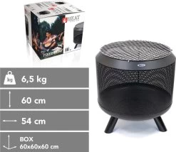 HEAT Outdoor Living - Trommelpot Incl. Grillrooster - Vuurkorf - Staal - Terrashaard - Vuurkorf Voor Buiten - Vuurton - Vuurhaard 14 HEAT Outdoor Living - Trommelpot Incl. Grillrooster - Vuurkorf - Staal - Terrashaard - Vuurkorf Voor Buiten - Vuurton - Vuurhaard -Philips Hue Winkel 1200x1042 6