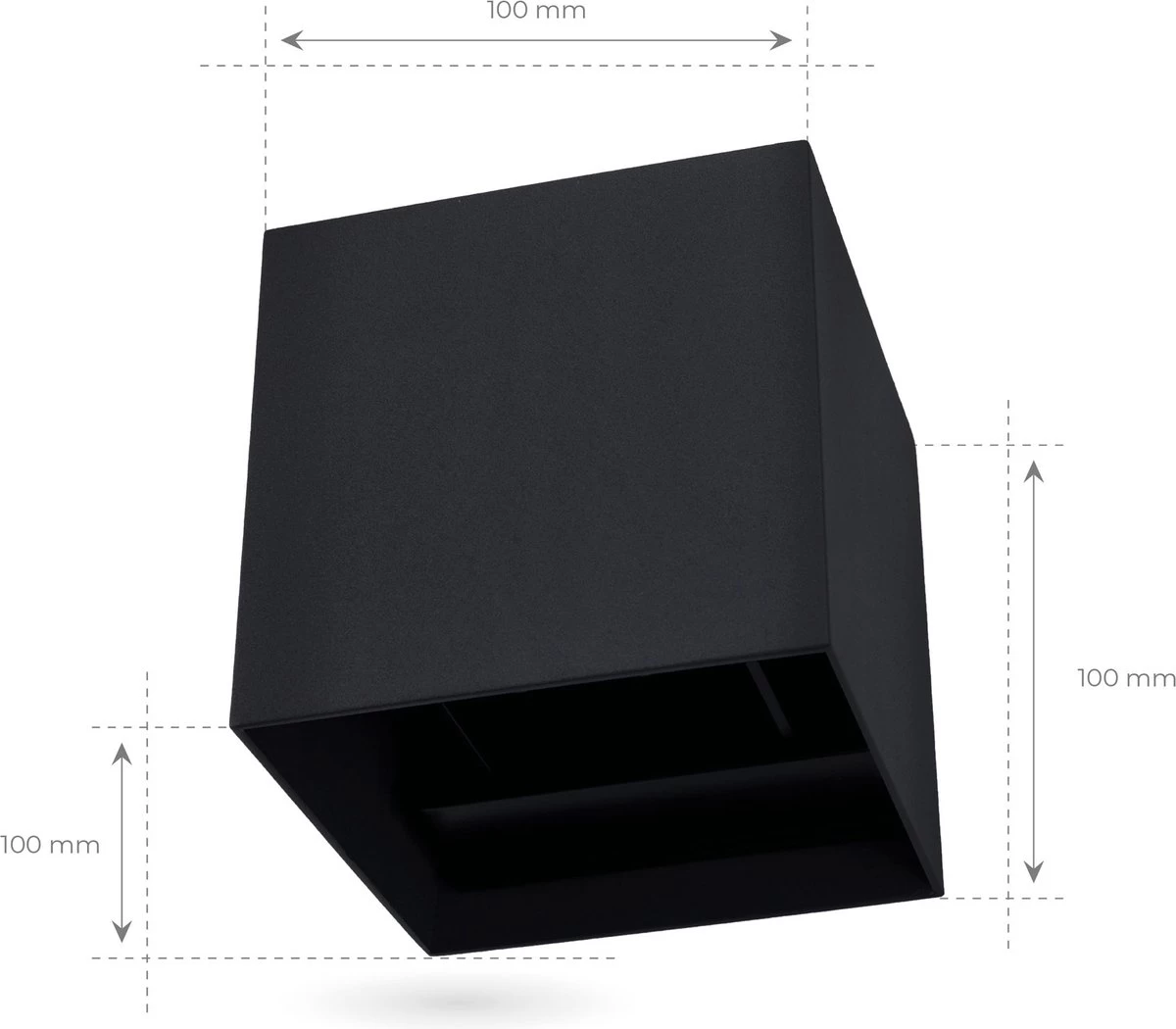 Ledvion Wandlamp Buiten - Zwart - 6W - 3000K - Up Down Light - IP54 19 Ledvion Wandlamp Buiten - Zwart - 6W - 3000K - Up Down Light - IP54 - Afbeelding 17