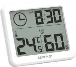 Hygrometer - Luchtvochtigheidsmeter - Temperatuurmeter Binnen - SEVEND®