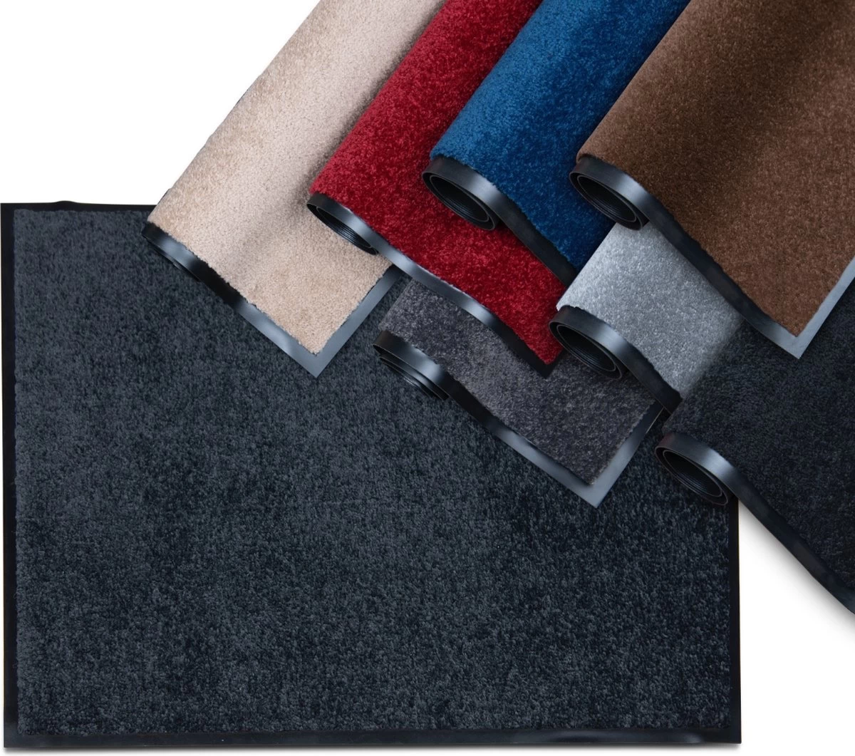 Deurmat Binnen Studio M - CLASSIC PRO - Droogloopmat Binnen 50x80 Cm - ZWART - Schoonloopmat - Antislip Deurmat - Inloopmat - Deurmat Voor Binnen Of Buiten - Verschillende Afmetingen En Kleuren 14 Deurmat Binnen Studio M - CLASSIC PRO - Droogloopmat Binnen 50x80 Cm - ZWART - Schoonloopmat - Antislip Deurmat - Inloopmat - Deurmat Voor Binnen Of Buiten - Verschillende Afmetingen En Kleuren - Afbeelding 12