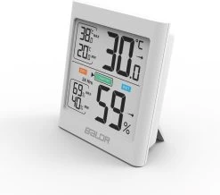 BALDR® Hygrometer - Thermometer - Luchtvochtigheidsmeter - Digitaal Weerstation - Voor Binnen - Wit -Philips Hue Winkel 1200x1061 8
