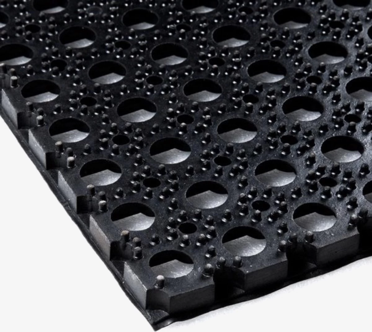 Merkloos Rubberen Deurmat - 60 X 40 Cm - Buitenmat 4 Merkloos Rubberen Deurmat - 60 X 40 Cm - Buitenmat - Afbeelding 2