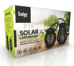 Gadgy Solar Rotan Tafellamp Set Van 2 - Solar Tuinverlichting Op Zonneenergie - Tuinlantaarn - Led Buitenverlichting Met Dag/Nacht Sensor - Voor Binnen En Buiten -Philips Hue Winkel 1200x1070 3