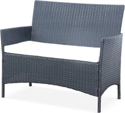 Tuinset - Moltès - 4 Plaatsen - Wicker -Philips Hue Winkel 1200x1081 2