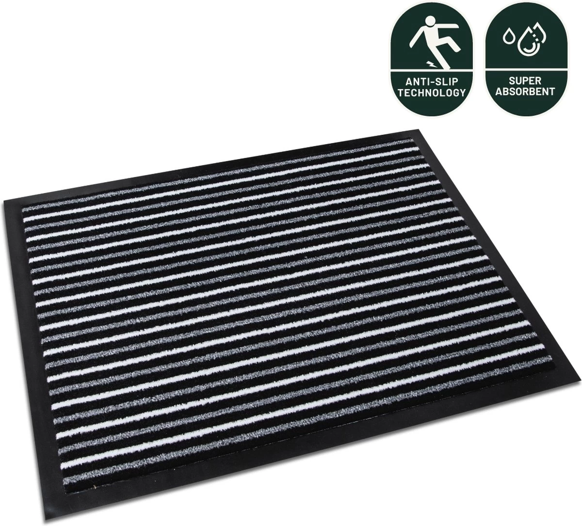 Deurmat Binnen Studio M - NEON - Droogloopmat Binnen 60X90 Cm - Schoonloopmat - Antislip Deurmat - Deurtapijt- Kwalitatieve Binnenmat - Inloopmat - Deurmatten Voor Binnen - Deurmat Voordeur - Matten - Verschillende Afmetingen 4 Deurmat Binnen Studio M - NEON - Droogloopmat Binnen 60X90 Cm - Schoonloopmat - Antislip Deurmat - Deurtapijt- Kwalitatieve Binnenmat - Inloopmat - Deurmatten Voor Binnen - Deurmat Voordeur - Matten - Verschillende Afmetingen - Afbeelding 2