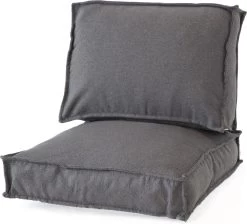 2L Home & Garden Loungekussen Metro Lounge Grijs - 60 X 60cm -Philips Hue Winkel 1200x1089 5