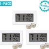 Qitch&Quisine - Hygro - Vochtmeter - Hygrometer - Hygrometer Met Batterijen - Wit - Inclusief Thermometer - Digitale Luchtvochtigheidsmeter - Voor Binnen & Buiten - 2 In 1 - Set Van 3 -Philips Hue Winkel 1200x1091 5