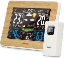 Alecto WS-1560 - Professioneel Weerstation Met Draadloze Buitensensor - Bamboe 26 Alecto WS-1560 - Professioneel Weerstation Met Draadloze Buitensensor - Bamboe -Philips Hue Winkel 1200x1091 8