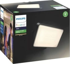 Philips Hue Outdoor Welcome Floodlight Schijnwerper - White - Zwart - 15W - IP44 -Philips Hue Winkel 1200x1092 3