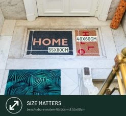 Antislip Deurmat Binnen Studio M - OPTIBRUSH - Droogloopmat Binnen 55X80 Cm - Deurmat Met Tekst HOME - Donkerblauw - Kwalitatieve Binnenmat - Deurmatten Voor Binnen En Buiten - Deurmat Buiten/Buitenmat - Droogloopmat Buiten - Inloopmat -Philips Hue Winkel 1200x1101 8