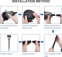 Solar Tuinverlichting - Zonne Energie - Op Zonne Energie - Tuinfakkels 42cm Buiten Set 6 Stuks - LSL8600X -Philips Hue Winkel 1200x1105 7