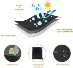 BOTC Tuinbank Beschermhoes - Beschermhoes Voor Hoekbank - Premium Tuinbank Beschermhoes - L-vorm - 300/98 X 300/98 X 70cm - Zwart 14 BOTC Tuinbank Beschermhoes - Beschermhoes Voor Hoekbank - Premium Tuinbank Beschermhoes - L-vorm - 300/98 X 300/98 X 70cm - Zwart -Philips Hue Winkel 1200x1115