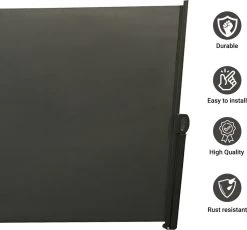 MaxxGarden Oprolbaar Windscherm - 300 X 140cm 12 MaxxGarden Oprolbaar Windscherm - 300 X 140cm -Philips Hue Winkel 1200x1116 11