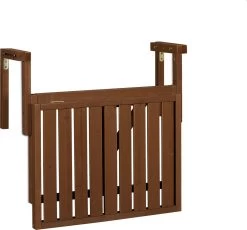 Relaxdays Balkontafel Inklapbaar - Klaptafel Balkon - Tafel Reling - Hangtafel Hout -Philips Hue Winkel 1200x1118 2