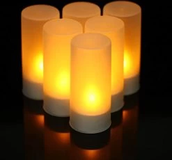 A.K.A. Led Kaarsen 6 Stuks - Oplaadbare Waxinelichtjes Kaars - Kerst Theelichtjes Oplaadbaar - Led Strip - Sfeerverlichting Kerst Decoratie -Philips Hue Winkel 1200x1118 8