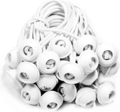 Tent-elastieken - Lang, 25 Stck.