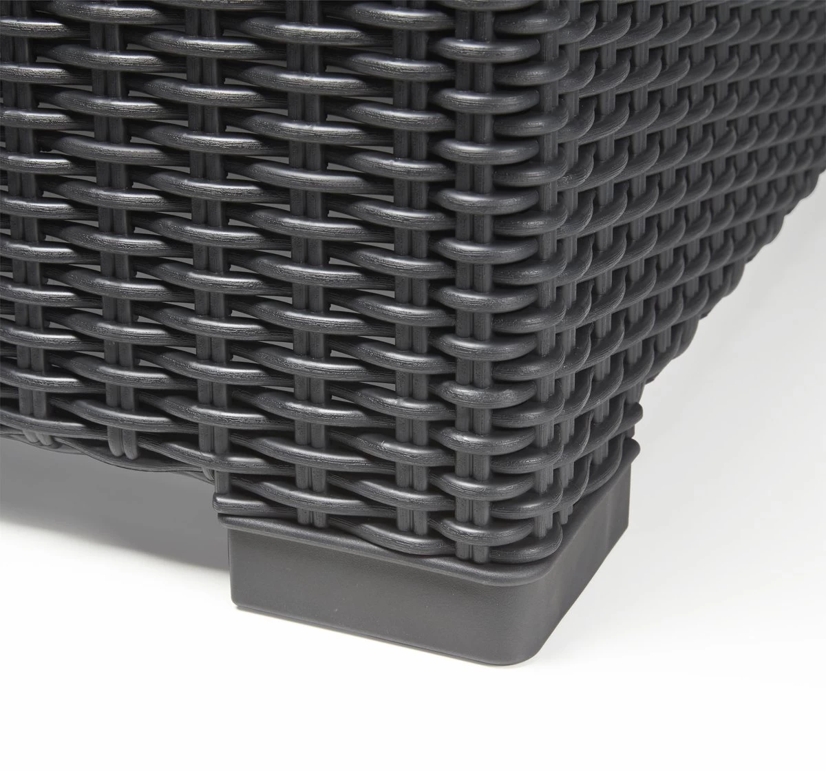 Allibert California Chaise Longue Loungeset - 3 A 4 Personen - Grafiet 9 Allibert California Chaise Longue Loungeset - 3 A 4 Personen - Grafiet - Afbeelding 7