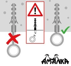 Metalen Ophangset Tot 160kg - Massieve Bevestiging Set Voor Hangstoel Hangmat - Plafond Wand Montage -Philips Hue Winkel 1200x1123