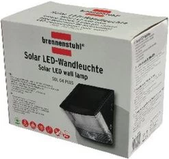 Brennenstuhl LED-zonnelamp Met Bewegingssensor / Buitenverlichting Met GeÃ¯ntegreerd Zonnepaneel En Infrarood Bewegingssensor, Zwart -Philips Hue Winkel 1200x1132 5