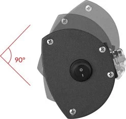 Monzana Infraroodstraler 2000W - 3 Standen Afstandsbediening – Zwart -Philips Hue Winkel 1200x1134 9