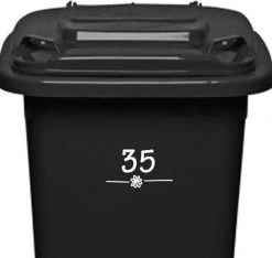 Klikosticker - Met Uw Huisnummer - Wit - Containerstickers - Kliko Sticker - 14 Cm X 9 Cm - Cijfersticker - Vuilnisbak Sticker -Philips Hue Winkel 1200x1136 8