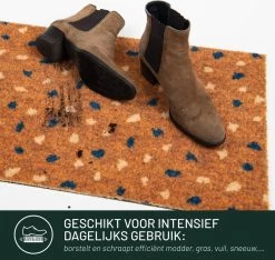 Antislip Deurmat Binnen Studio M - OPTIBRUSH - Droogloopmat Binnen - 55X80 Cm - Oranje Met Stippels - Optimale Buitenmat/Deurmat Buiten - Droogloopmat Buiten - Mat Voordeur - Inloopmat -Philips Hue Winkel 1200x1137 10