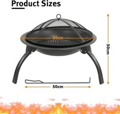 MaxxGarden Vuurschaal - Terrashaard - Vuurkorf - Opvouwbaar - Rond - 56cm 26 MaxxGarden Vuurschaal - Terrashaard - Vuurkorf - Opvouwbaar - Rond - 56cm -Philips Hue Winkel 1200x1137 11