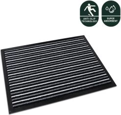 Deurmat Binnen Studio M - NEON - Droogloopmat Binnen 60X80 Cm - Schoonloopmat - Antislip Deurmat - Deurtapijt- Kwalitatieve Binnenmat - Inloopmat - Deurmatten Voor Binnen - Deurmat Voordeur - Matten - Verschillende Afmetingen -Philips Hue Winkel 1200x1138 14