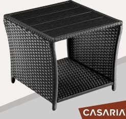 Casaria Polyrattan Bijzettafel - WPC Tafelblad 45x45x40cm – Zwart 13 Casaria Polyrattan Bijzettafel - WPC Tafelblad 45x45x40cm – Zwart -Philips Hue Winkel 1200x1138 3