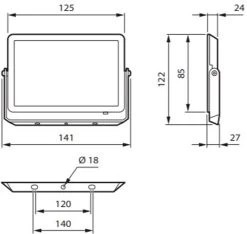 Philips - Decoflood - Floodlight - Zwart - 1x20W -Philips Hue Winkel 1200x1139 6
