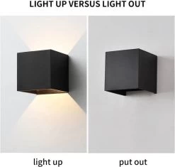 Lavrai - Wandlamp - Geschikt Voor Binnen En Buiten - Tuin Lamp - Buitenlamp - Industrieel - Wandlampen - Zwart -Philips Hue Winkel 1200x1140 7