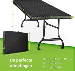 Sens Design Tuintafel Kunststof - Campingtafel Inklapbaar - Rotan-Look 13 Sens Design Tuintafel Kunststof - Campingtafel Inklapbaar - Rotan-Look -Philips Hue Winkel 1200x1142 1