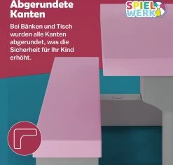 Spielwerk Kinder Tuinset – Incl. Parasol UV-bescherming - Roze Grijs -Philips Hue Winkel 1200x1143 3