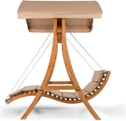 Bermuda Hollywoodschommel Tuinschommelbank 130 Cm 2-zits Zonneluifel -Philips Hue Winkel 1200x1145 2